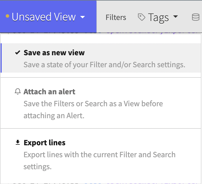 Save As New View