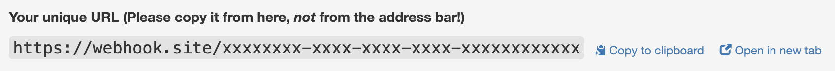 Webhook.site URL